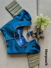 Ruhi Designer Vichitra Silk Puff Blouses Exporters In India